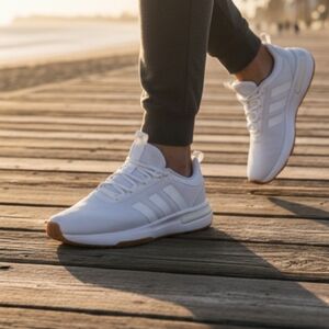 Adidas Racer TR23 Sneakers - White/Gum Womens's 8.5